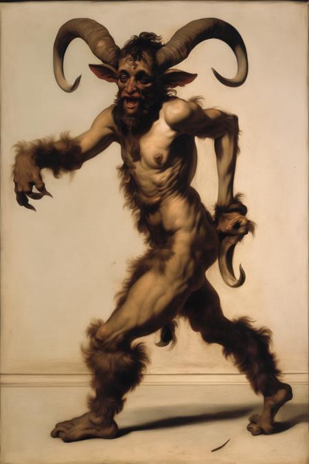 00991-2016411774-_lora_Willem van Aelst Style_1_Willem van Aelst Style - a Satyr with the legs and hooves of a goat.png